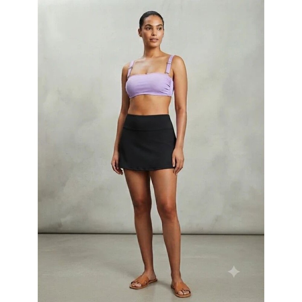 Xhilaration Purple Bikini Top 16W Ruched Underwire Swim